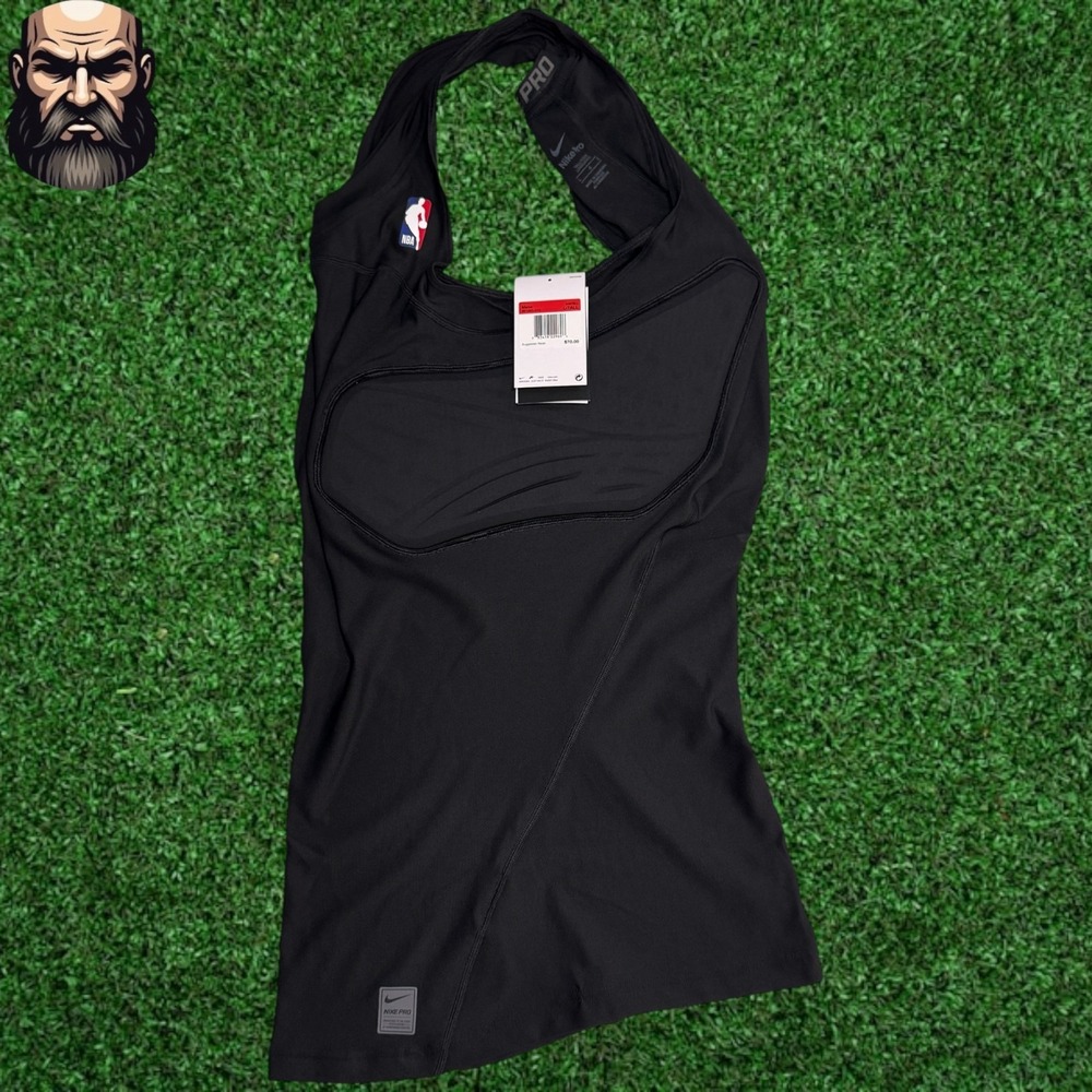 Nike Pro Hyperstrong NBA Compression Padded Tank 881965-010 Men's Size L-Tall